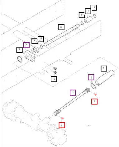 Mahindra Tractor Bolt, Hex /s M8x35 V2173608035 Mahindra Direct Parts