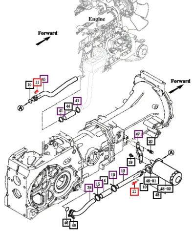 Mahindra Tractor Bolt, Hex-socket V2205408016 Mahindra Direct Parts
