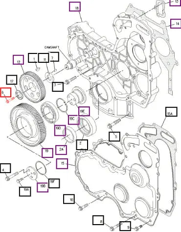 Mahindra Tractor Bolt, M12x1.75x45-mm 7C-4616 Mahindra Direct Parts