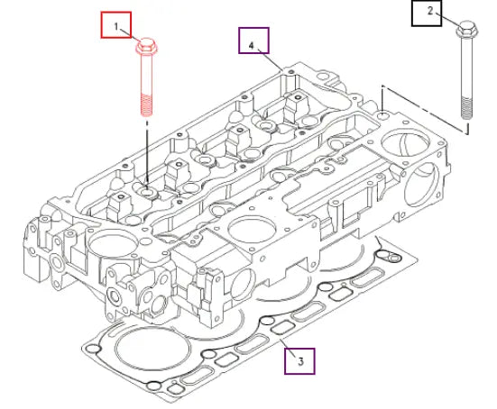 Mahindra Tractor Bolt, M15x1.5x137-mm 225-5501 Mahindra Direct Parts