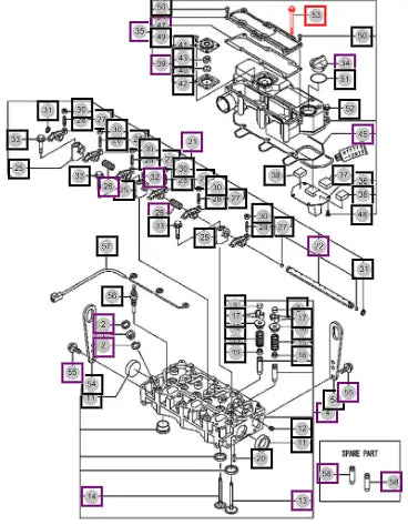 Mahindra Tractor Bolt, M6x 75 Plated 26106-060752 Mahindra Direct Parts