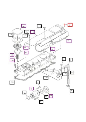 Mahindra Tractor Bolt, M6x1x14-mm 6I-0846 Mahindra Direct Parts