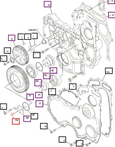 Mahindra Tractor Bolt, M6x1x16-mm 5C-9553 Mahindra Direct Parts