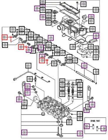 Mahindra Tractor Bolt, M8x 40 Plated 26106-080402 Mahindra Direct Parts