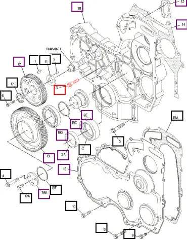 Mahindra Tractor Bolt, M8x1.25x25-mm 6I-0217 Mahindra Direct Parts