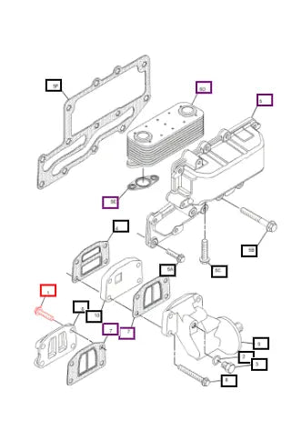 Mahindra Tractor Bolt, M8x1.25x25-mm 6I-0645 Mahindra Direct Parts