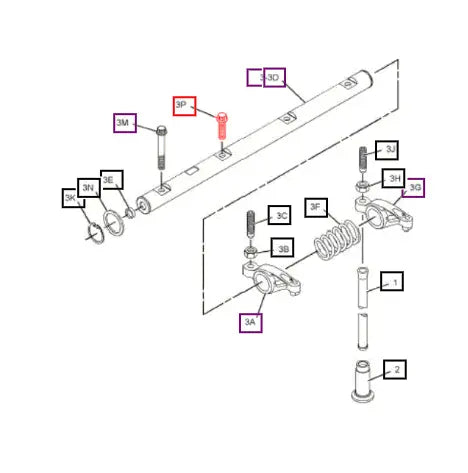 Mahindra Tractor Bolt, M8x1.25x30-mm 225-5962 Mahindra Direct Parts