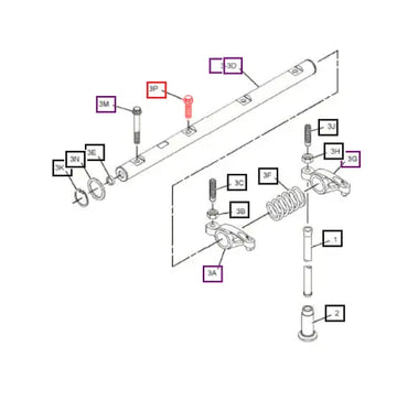 Mahindra Tractor Bolt, M8x1.25x30-mm 225-5962 Mahindra Direct Parts