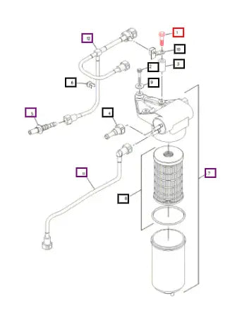 Mahindra Tractor Bolt, M8x1.25x45-mm 6I-0456 Mahindra Direct Parts