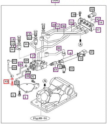 Mahindra Tractor Bolt, Set Seal Lock 15602231600 Mahindra Direct Parts