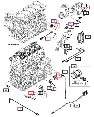 Mahindra Tractor Bolt, Spacer 120122-00052 Mahindra Direct Parts