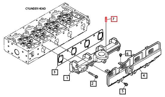 Mahindra Tractor Bolt, Stud 06.06226-0705 Mahindra Direct Parts