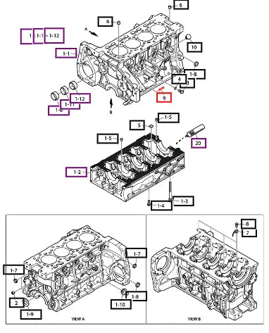 Mahindra Tractor Bolt, Stud 120117-00196 Mahindra Direct Parts