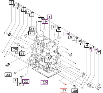 Mahindra Tractor Bolt, Stud 31S9400330 Mahindra Direct Parts