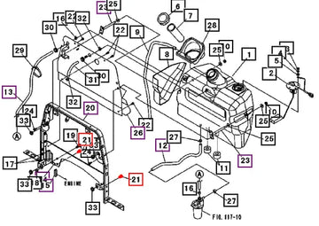 Mahindra Tractor Bolt, W/washer F1540110016 Mahindra Direct Parts