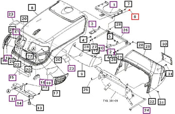 Mahindra Tractor Bolt, W/washer H1440106012 Mahindra Direct Parts