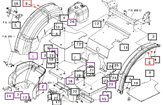 Mahindra Tractor Bolt, W/washer H1540108025 Mahindra Direct Parts