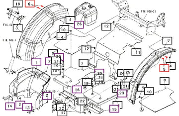 Mahindra Tractor Bolt, W/washer H1540108025 Mahindra Direct Parts