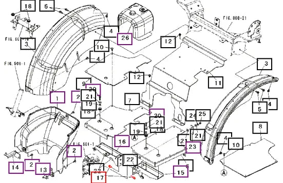 Mahindra Tractor Bolt, W/washer H1540110020 Mahindra Direct Parts