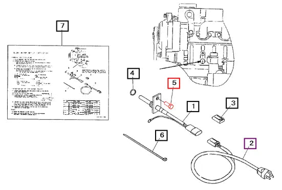 Mahindra Tractor Bolt, W/washer MF241252 Mahindra Direct Parts