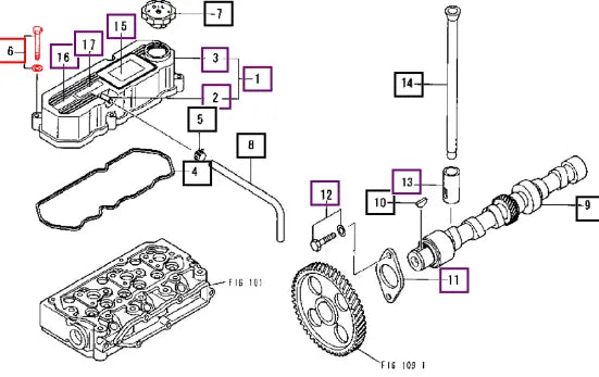Mahindra Tractor Bolt, W/washer MF241261 Mahindra Direct Parts