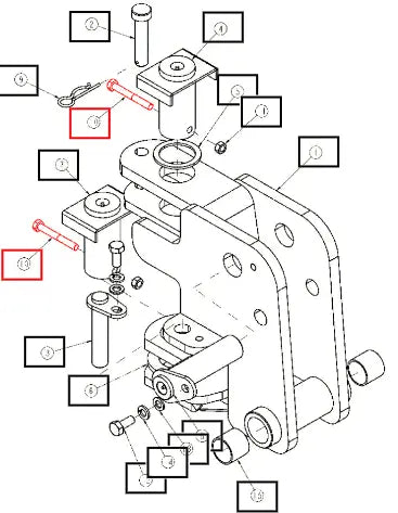 Mahindra Tractor Bolt(10.9t) M8*65l ANSBH08D6125Z Mahindra Direct Parts