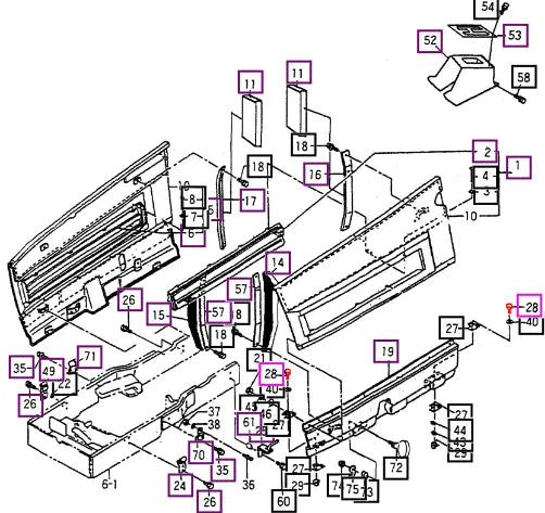 Mahindra Tractor Bolt(for 2810 Side Panel) V2012608016 Mahindra Direct Parts