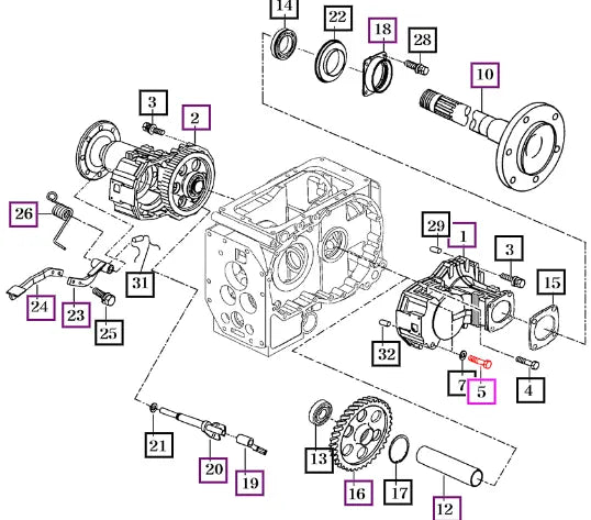 Mahindra Tractor Bolt(m10x110) V2014610110 Mahindra Direct Parts