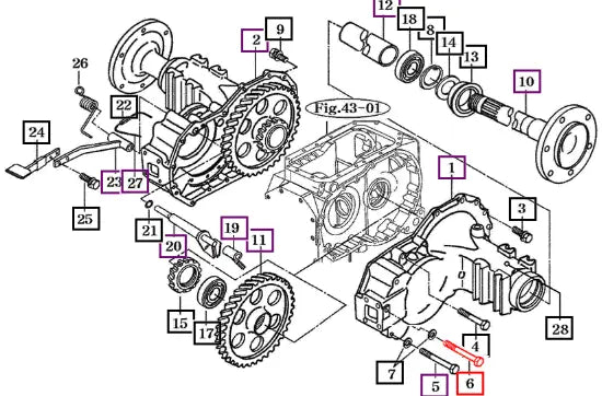 Mahindra Tractor Bolt(m10x130) V2013610130 Mahindra Direct Parts