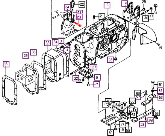 Mahindra Tractor Bolt(m10x70) V2012610070 Mahindra Direct Parts