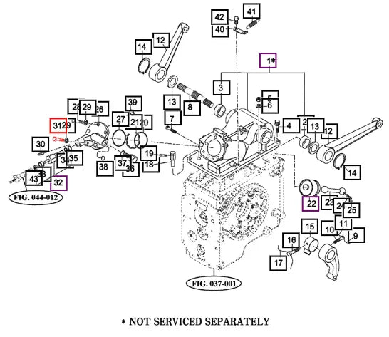 Mahindra Tractor Bolt(m12x60) (for Hyd Cyl Head) V2013612060 Mahindra Direct Parts