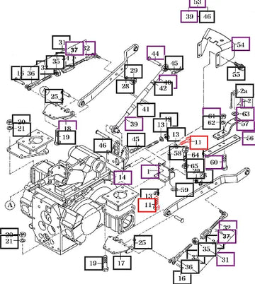 Mahindra Tractor Bolt(m14x35) V2014614035 Mahindra Direct Parts