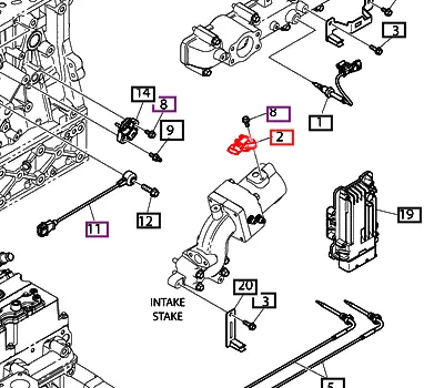 Mahindra Tractor Boost Pressure Sensor 301318-00012A Mahindra Direct Parts