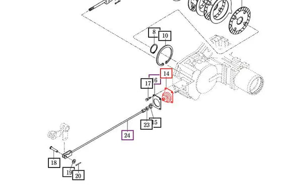 Mahindra Tractor Boot 15603100036 Mahindra Direct Parts