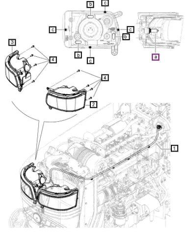 Mahindra Tractor Bracket Lock Spring 007702901V1 Mahindra Direct Parts