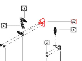 Mahindra Tractor Bracket - Mechanical Switch 007709455N91 Mahindra Direct Parts