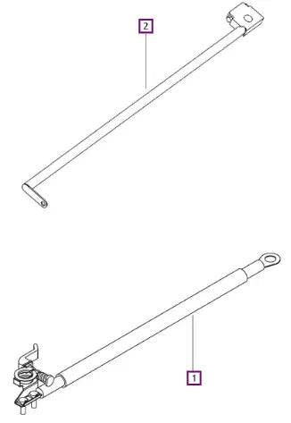 Mahindra Tractor Bracket T Wiring Harness Mounting 007640046D1 Mahindra Direct Parts