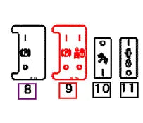 Mahindra Tractor Brake Label 19572732000 Mahindra Direct Parts