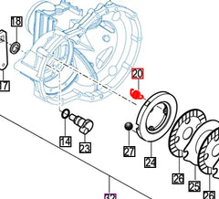 (Limited Availability) Mahindra Tractor Brake Metal Return Spring 16703272030