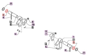 Mahindra Tractor Brake Release Seal 006500781C1 Mahindra Direct Parts