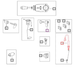 Mahindra Tractor Brake Switch 007700960B91 Mahindra Direct Parts