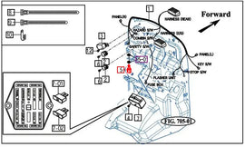 Mahindra Tractor Brake Switch 15186213200 Mahindra