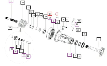 Mahindra Tractor Breather 006503363D1 Mahindra Direct Parts