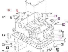 Mahindra Tractor Breather Plug 007207862D91 Mahindra Direct Parts