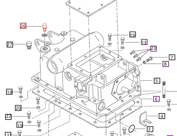 Mahindra Tractor Breather Plug 007207862D91 Mahindra Direct Parts