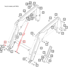 Mahindra Tractor Bucket Level Indicator Kit 60085426ALO Mahindra