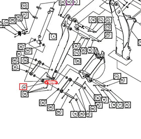 Mahindra Tractor Bucket Link AME849225 Mahindra Direct Parts