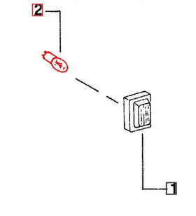 Mahindra Tractor Bulb 005555630R91 Mahindra