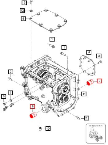 Mahindra Tractor Bush 006514376V1 Mahindra Direct Parts