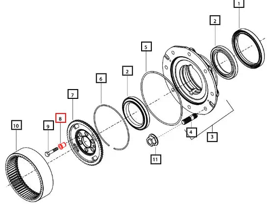 Mahindra Tractor Bush 006514881U1 Mahindra Direct Parts